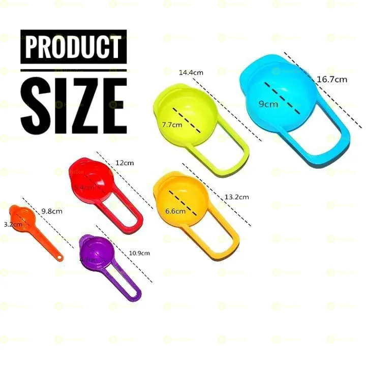 6Pcs Measuring Spoon