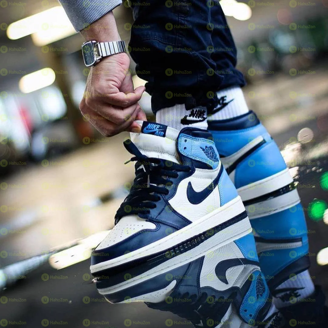 Jordan 1 Obsidian Men's Shoes