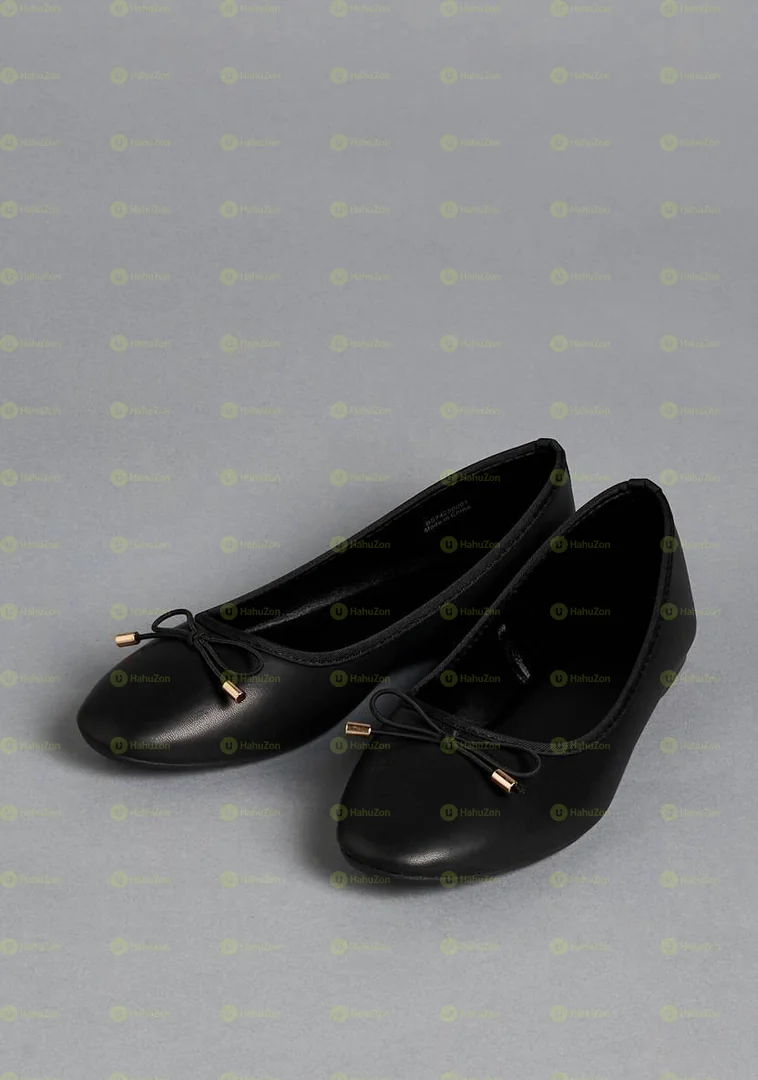 Max Plain Bow Ballerina