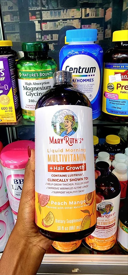 Mary Ruth's Liquid Morning Multivitamin + Hair Growth