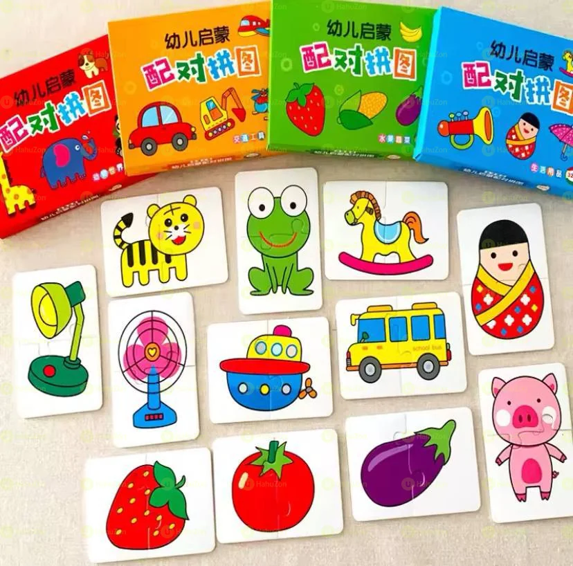 Montessori Educational Card Toys,