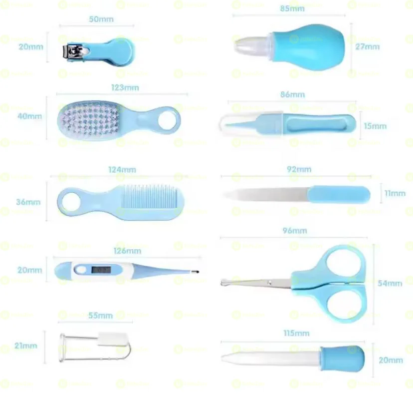 10PCS/Set Baby Health Care Kit