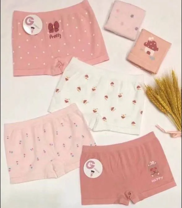 4 ፒስ የልጆች ፓንት