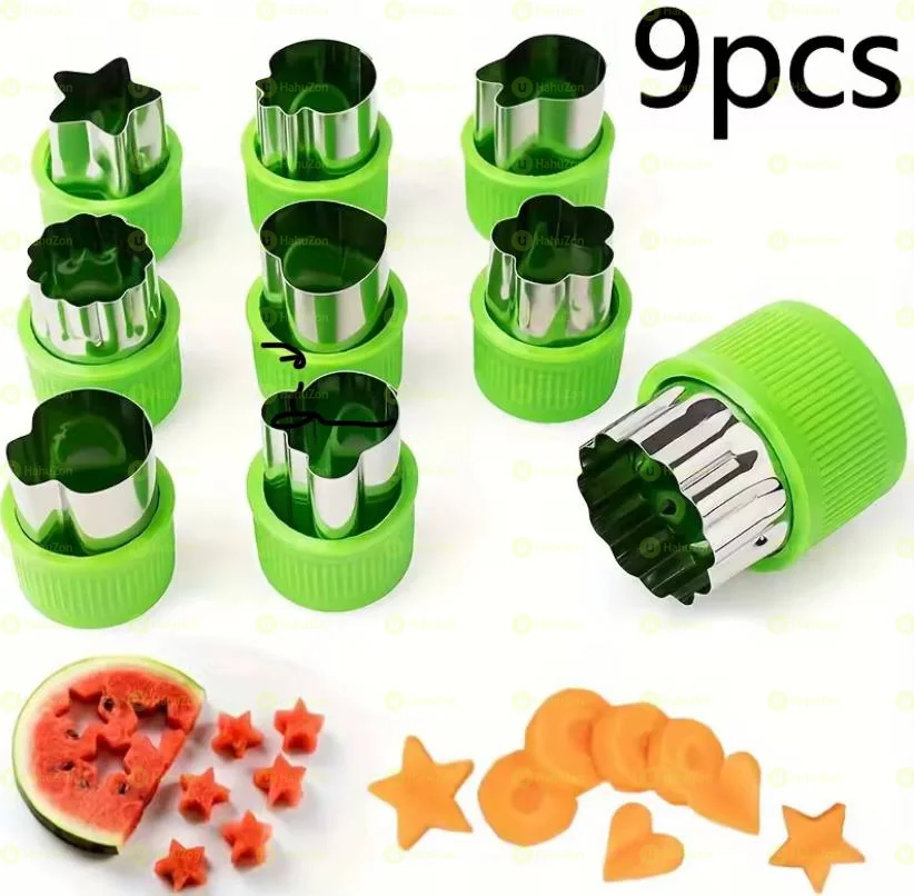 Mini Stainless Steel Flower Shape Cake Vegetable Fruit Cutter Mold Tool