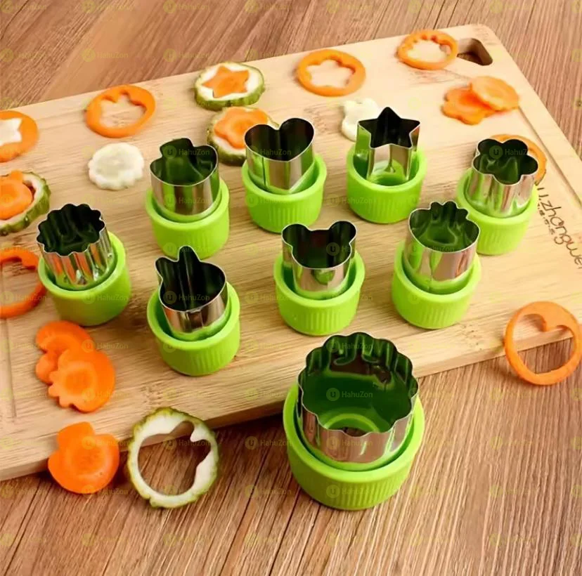 Mini Stainless Steel Flower Shape Cake Vegetable Fruit Cutter Mold Tool