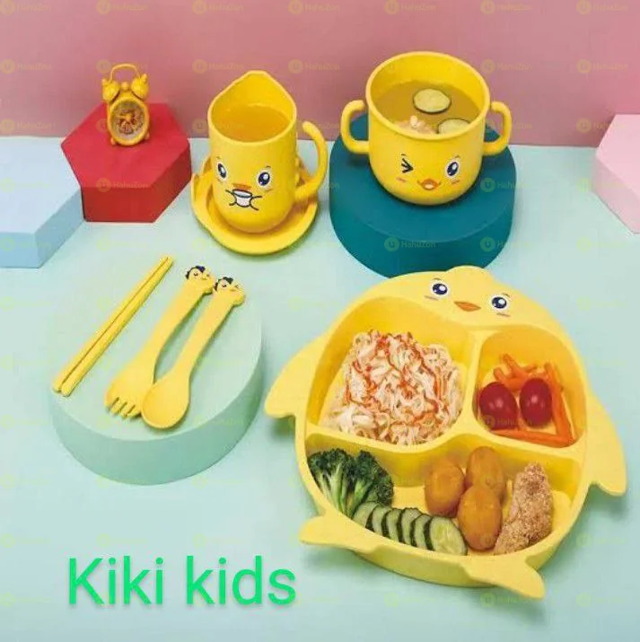 Plastic Plate Bowl Set