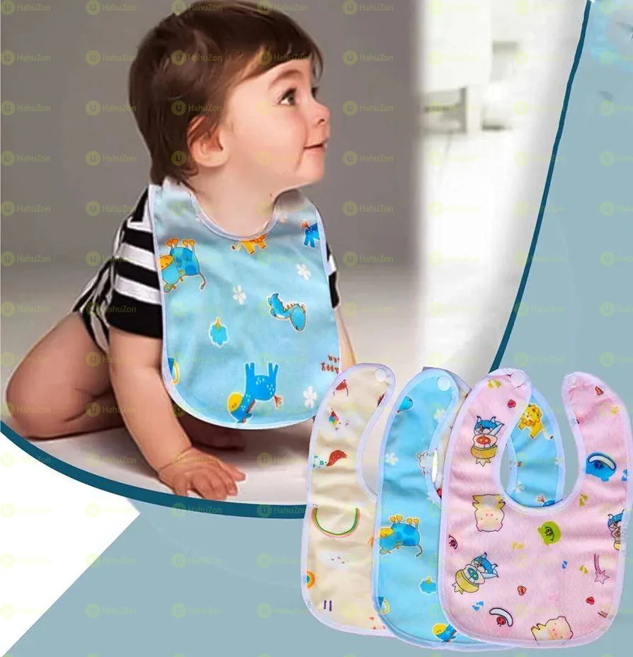 New born Baby Soft Feeding Bibs Waterproof