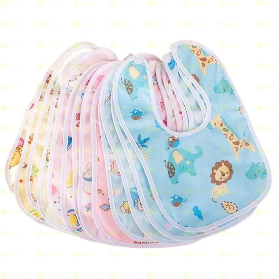 New born Baby Soft Feeding Bibs Waterproof