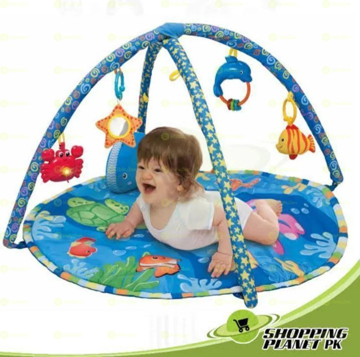 በተለያዩ ቀለማት ያሸበረቀ የልጆች መቦረቂያ ባለክብ ምንጣፍ