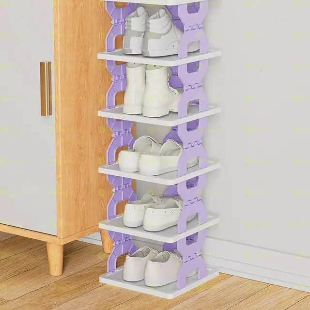 Six Layer Folding Shoes Rack