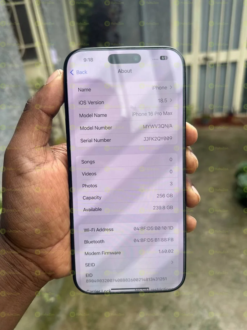 Apple IPhone 16 Pro Max