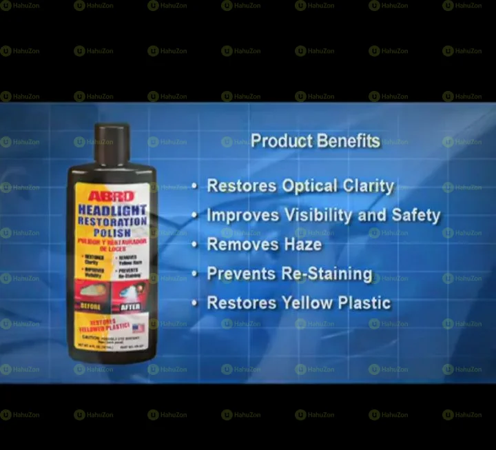 Abro Headlight Restoration Polish