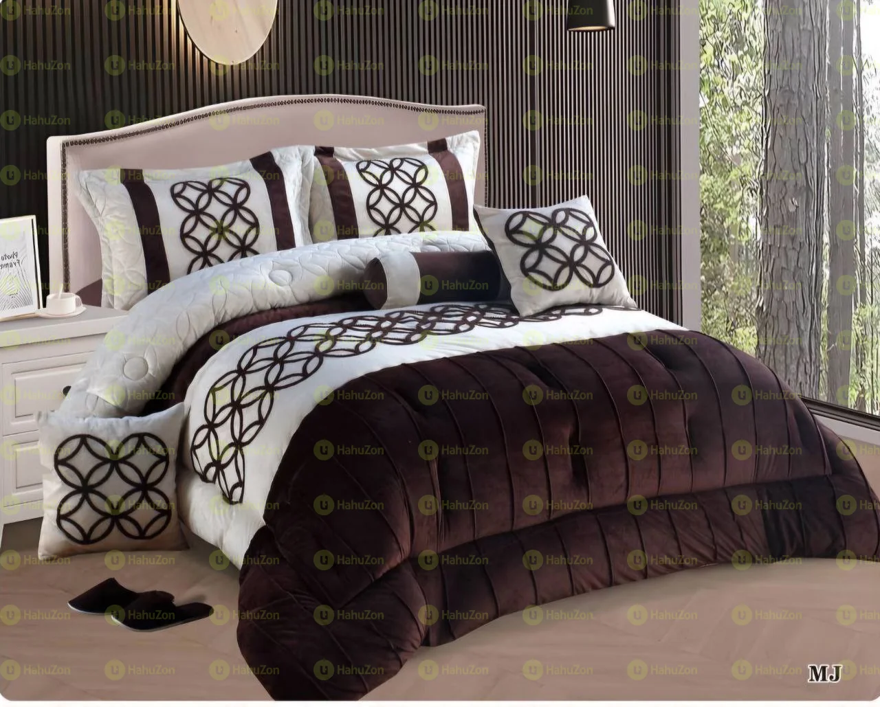 10 Pc Set Comforter Set