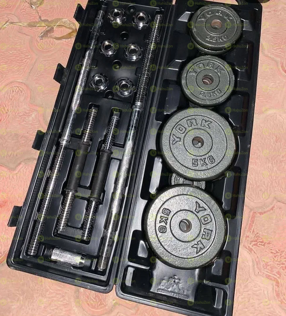 55kg Dumbbell and Barbelles