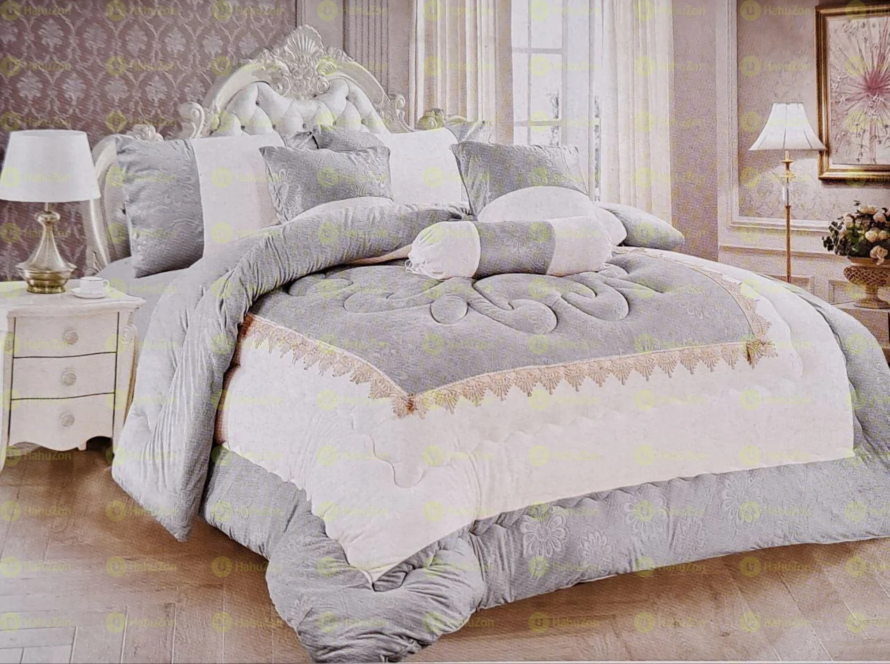 7 Pcs Comforter Set