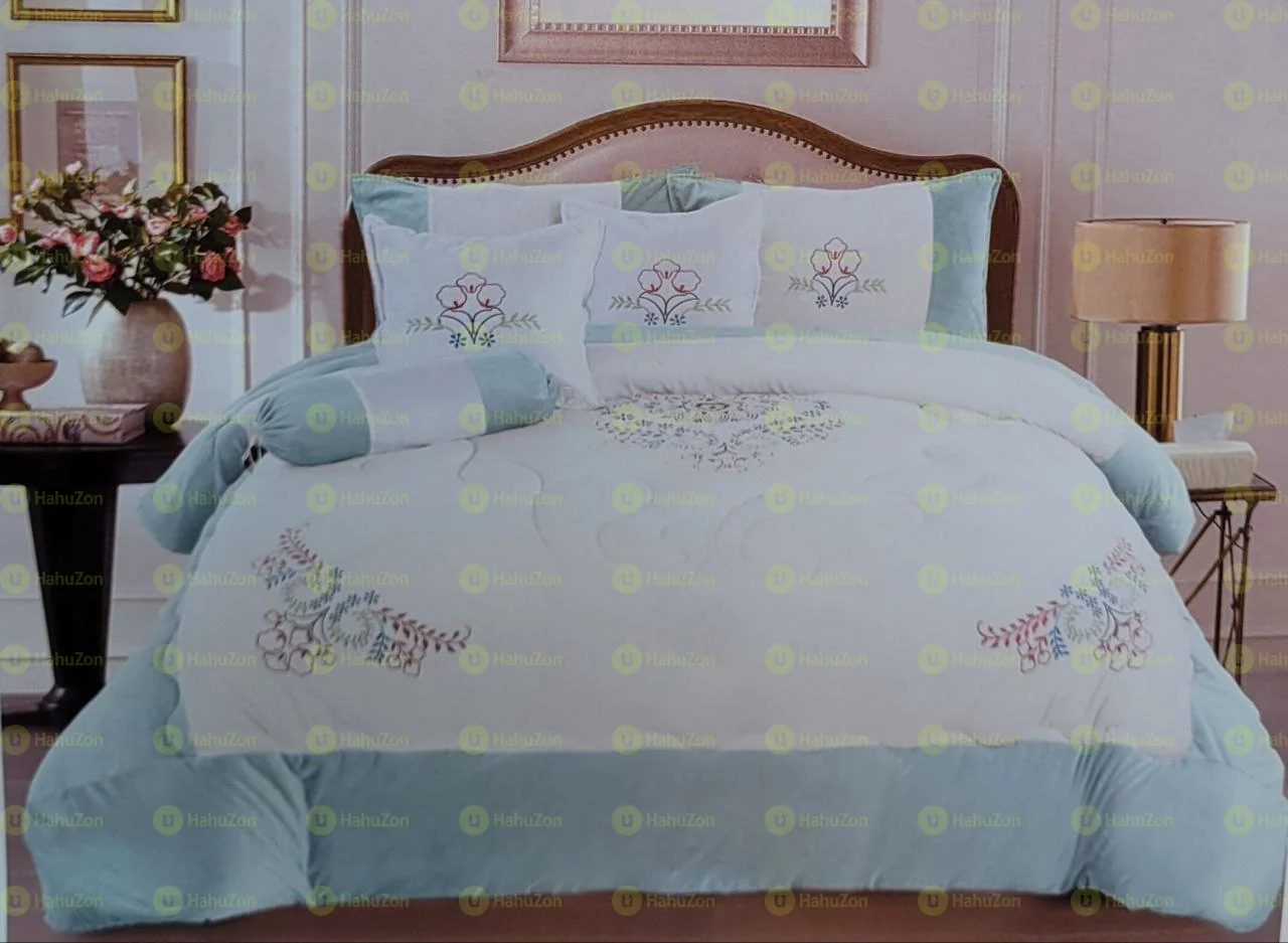 7 Pcs Comforter Set