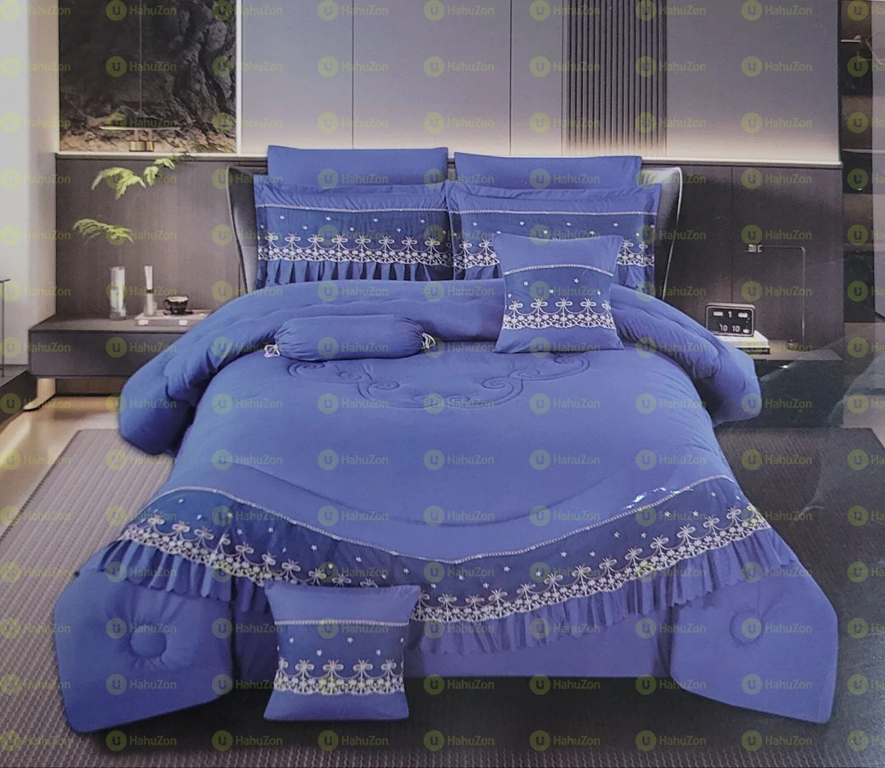9 Pcs Comforter Set