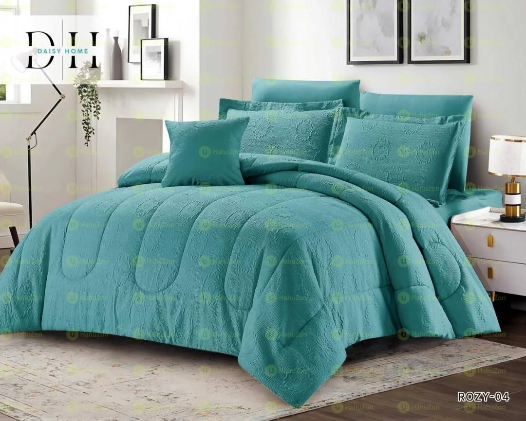 7 Pcs Comforter Set