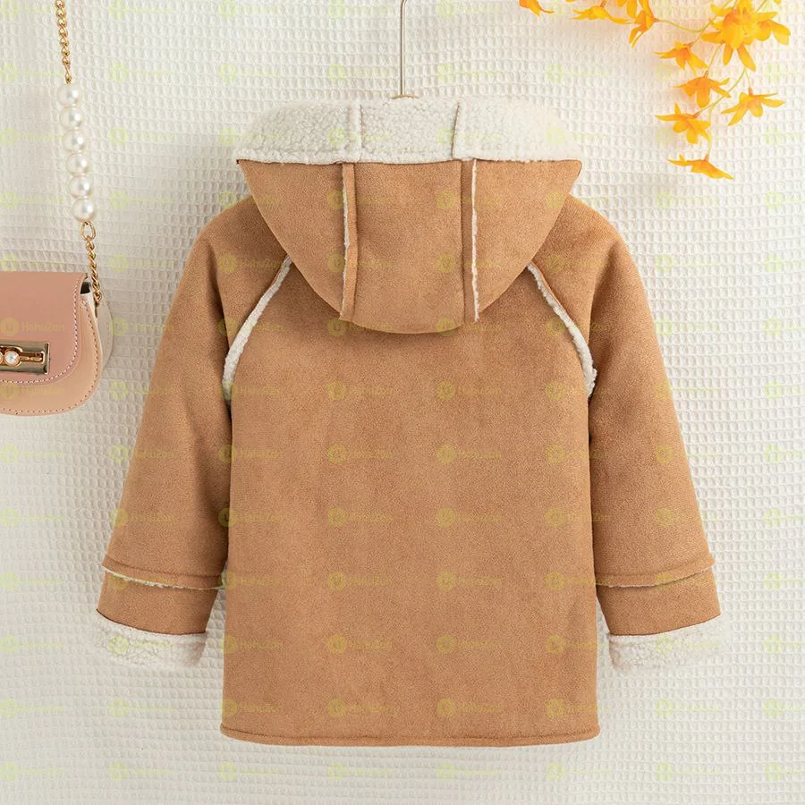 Unisex Fleece Hooded Coat