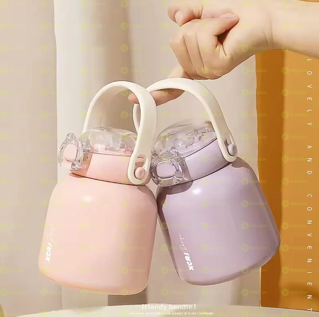 Big-Belly Cute Stainless Steel Thermos Cup