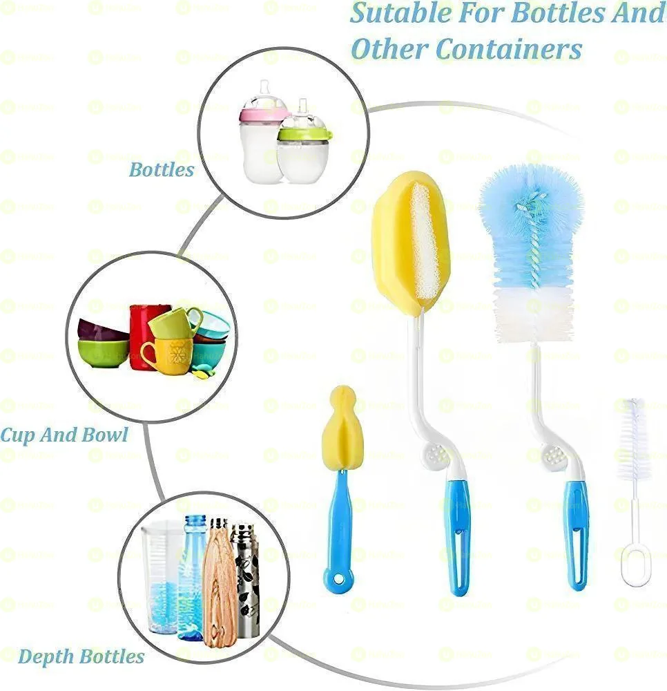 4 in 1 Bottle Brush Set
