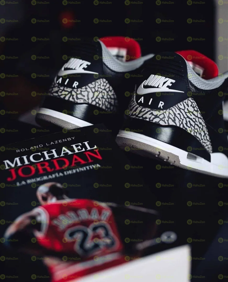 Jordan 3 Black Cement Men's Shoes