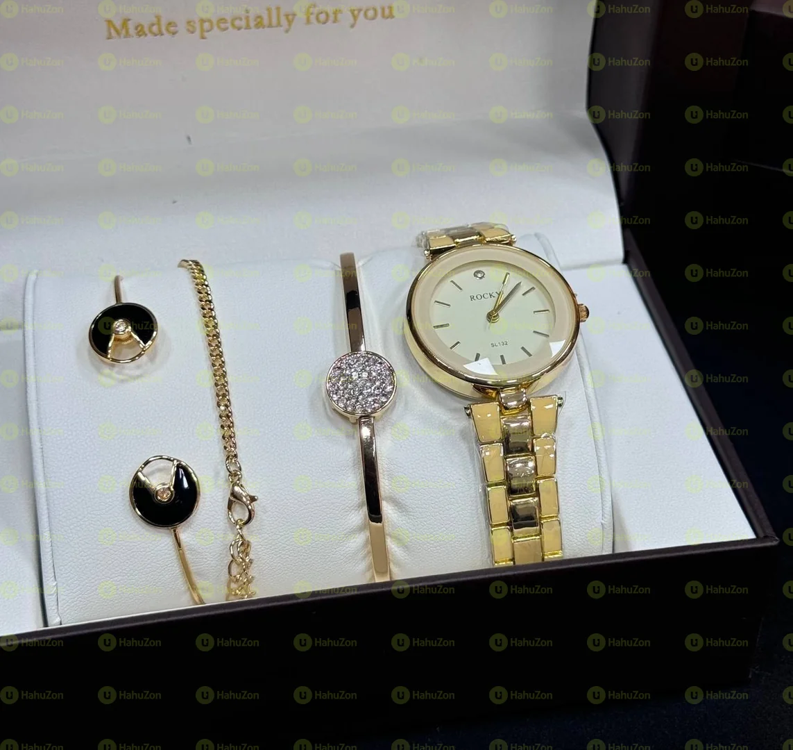Combo Set Watch For Ladies