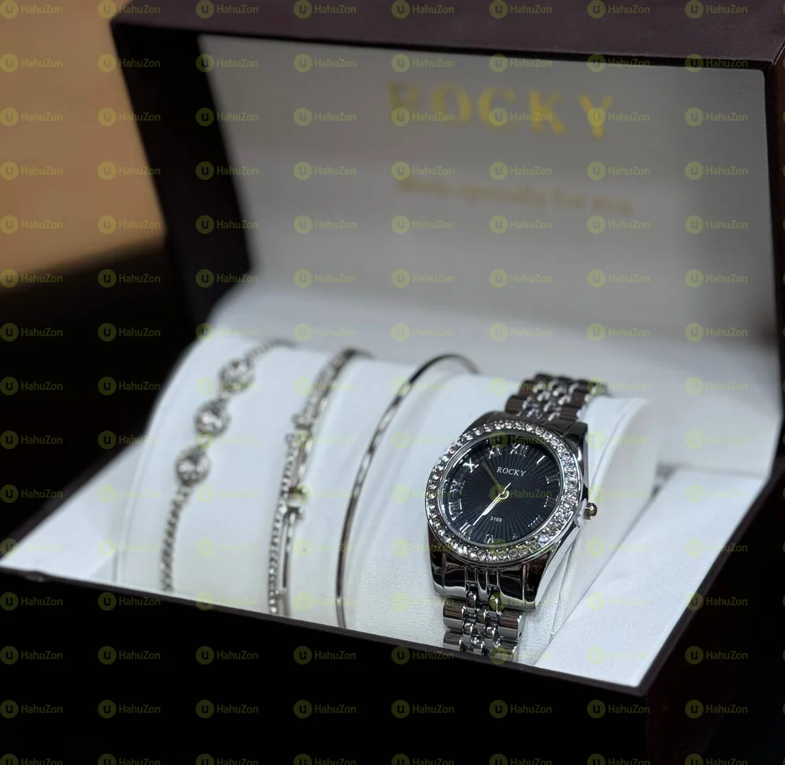 Combo Set Watch For Ladies