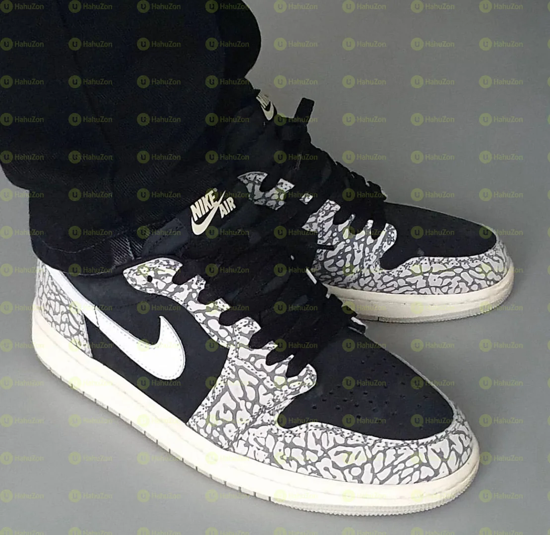 Jordan Low Black Cement Men's Shoes