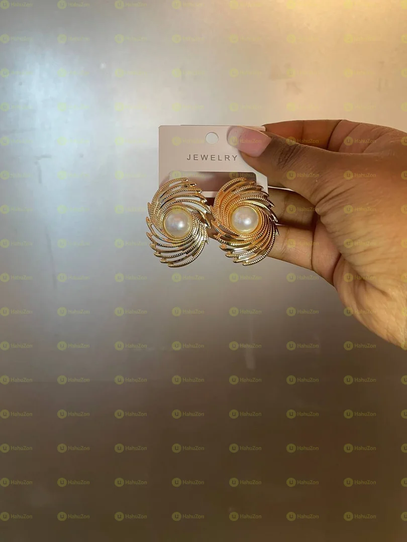 Golden Women's Earrings