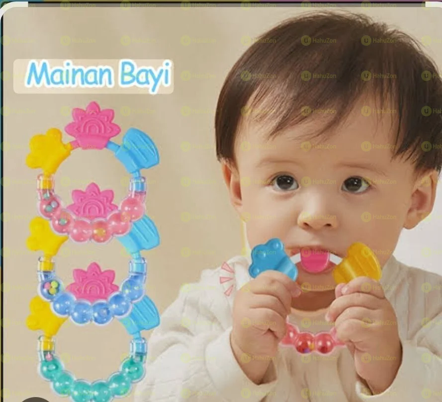 ሁለት አይነት ጥቅም ያለዉ  ክብ ዲዛይን የልጆች የግግ ማከኪያ