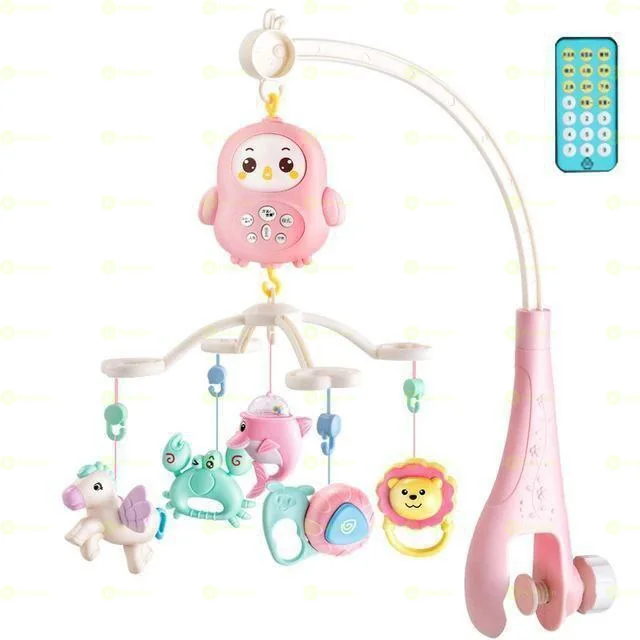 Baby Bed Bell With Det Achable Toys