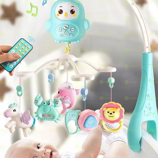 Baby Bed Bell With Det Achable Toys
