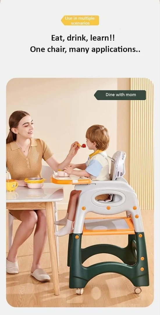 Baby High Chair Multifunctional Infant Feeding Chair