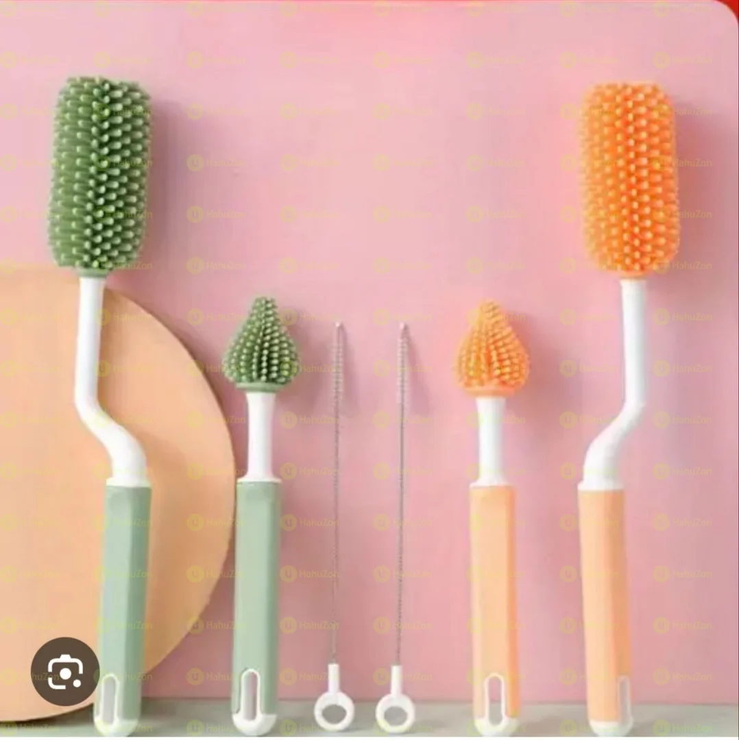 3 In1 Silicone Bottle Cleaning Brush