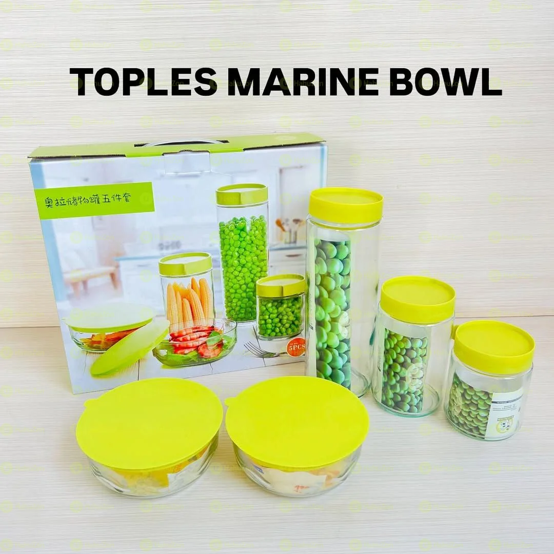 5in1 Toples Marine Bowl Set