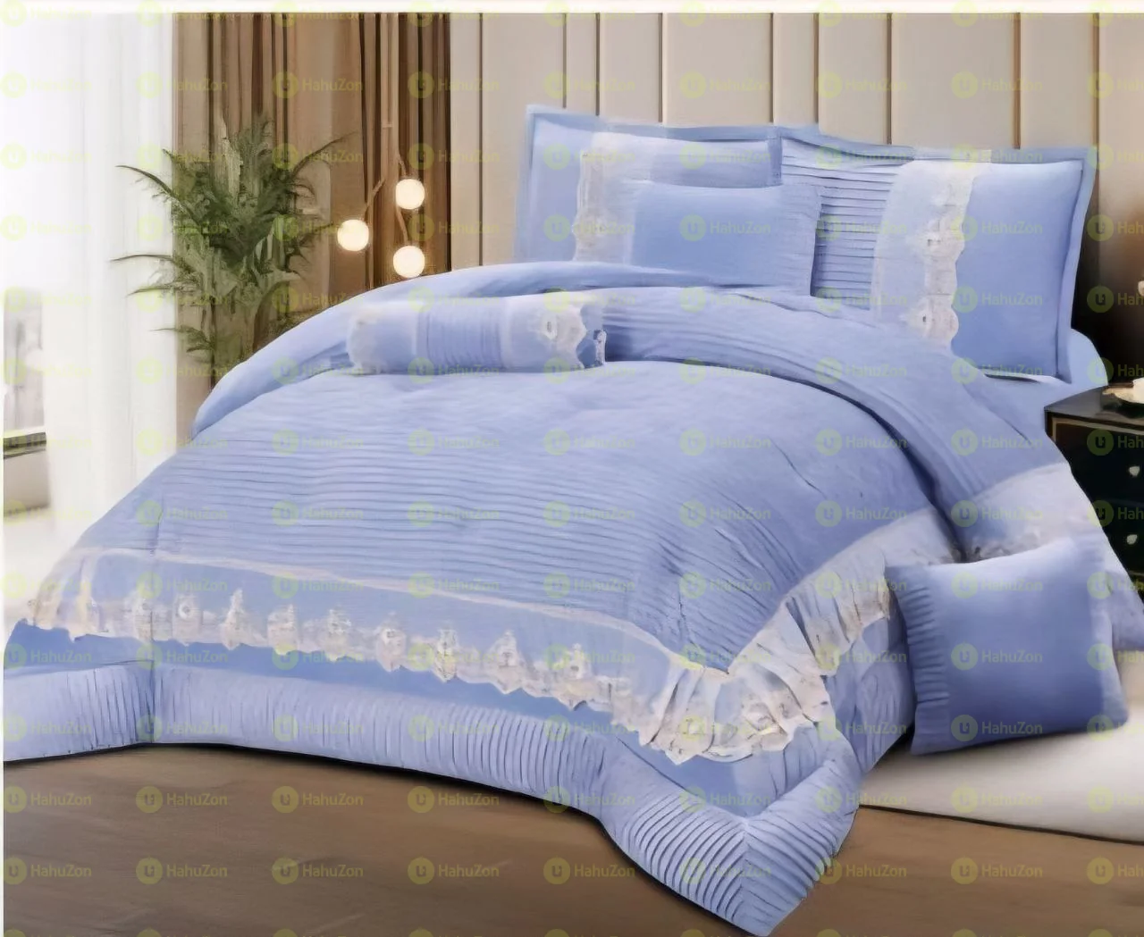 7 Pcs Comforter Set