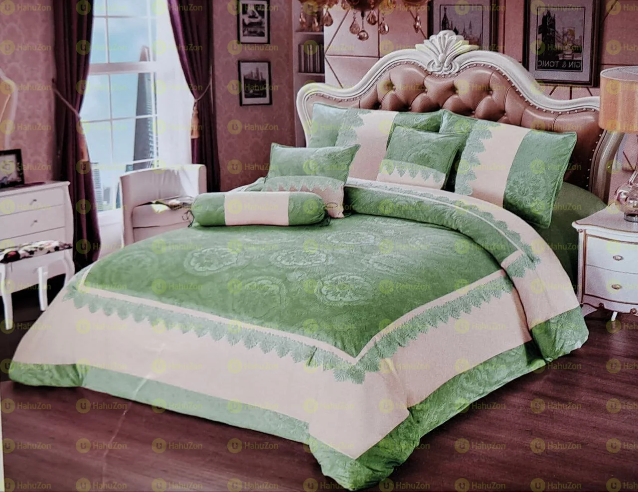 7 Pcs Comforter Set