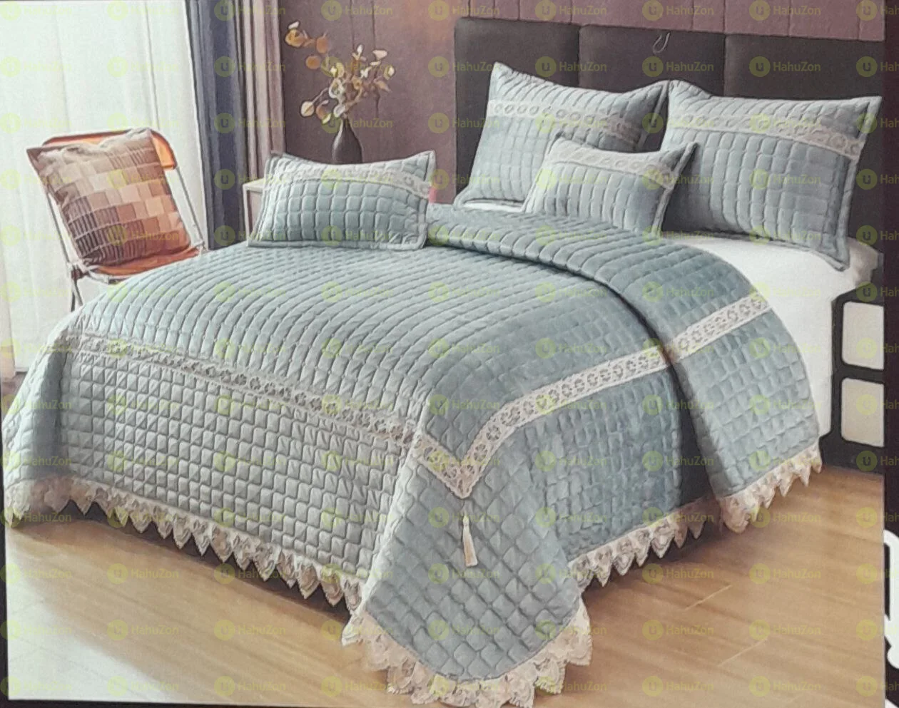 5 ፒስ አልጋ ልብስ