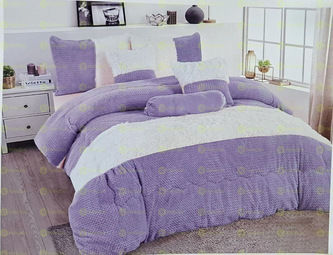 7 Pcs Comforter Set