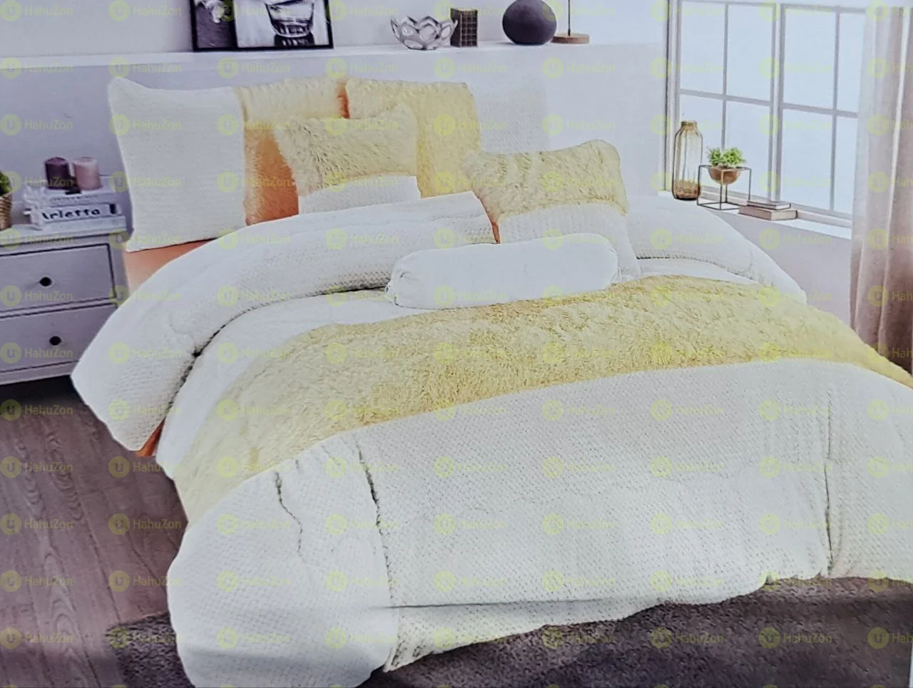 7 Pcs Comforter Set