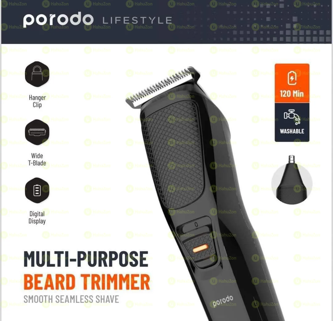 Porodo 2In1 Hair & Nose Trimmer