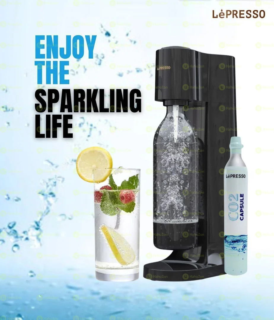 LePresso Sparkling Water Instant Carbonation Machine