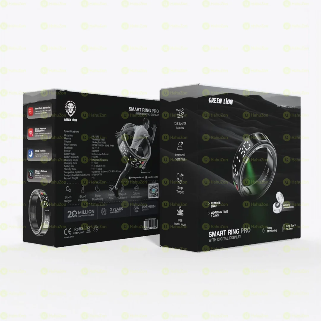 Smart Ring Pro With Digital Display