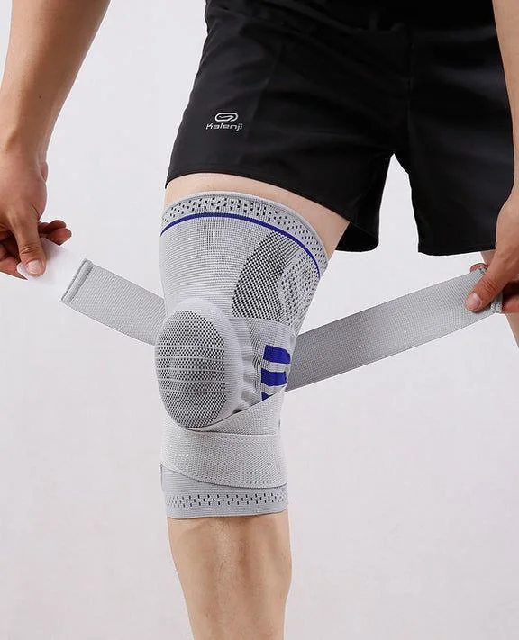Knee Support Sleeve With Adjustable Straps