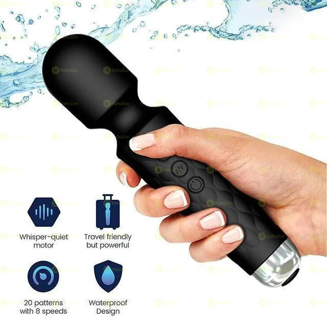 Rechargeable Silicon Magic Massager