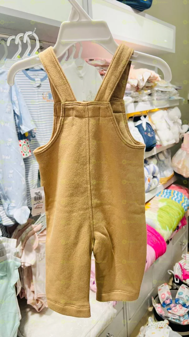 Old Bavy Button-Front Overalls for Baby