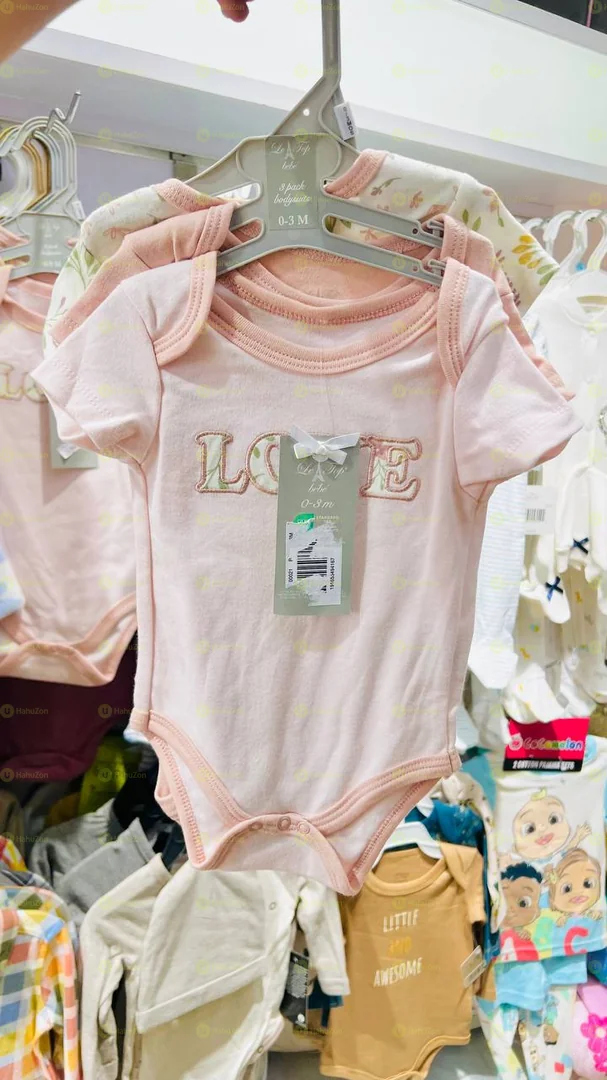 3 pcs  Diaper T-shirt