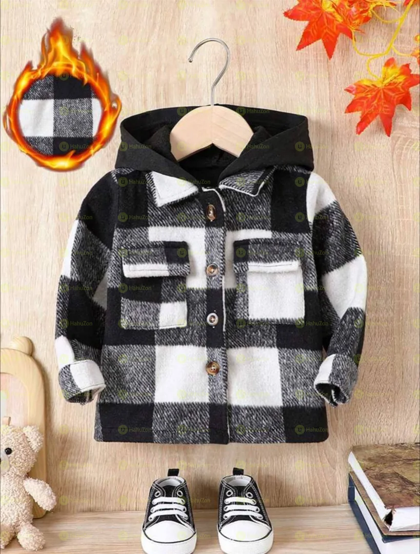 Black And White Classic Casual Daily Cool Jacket