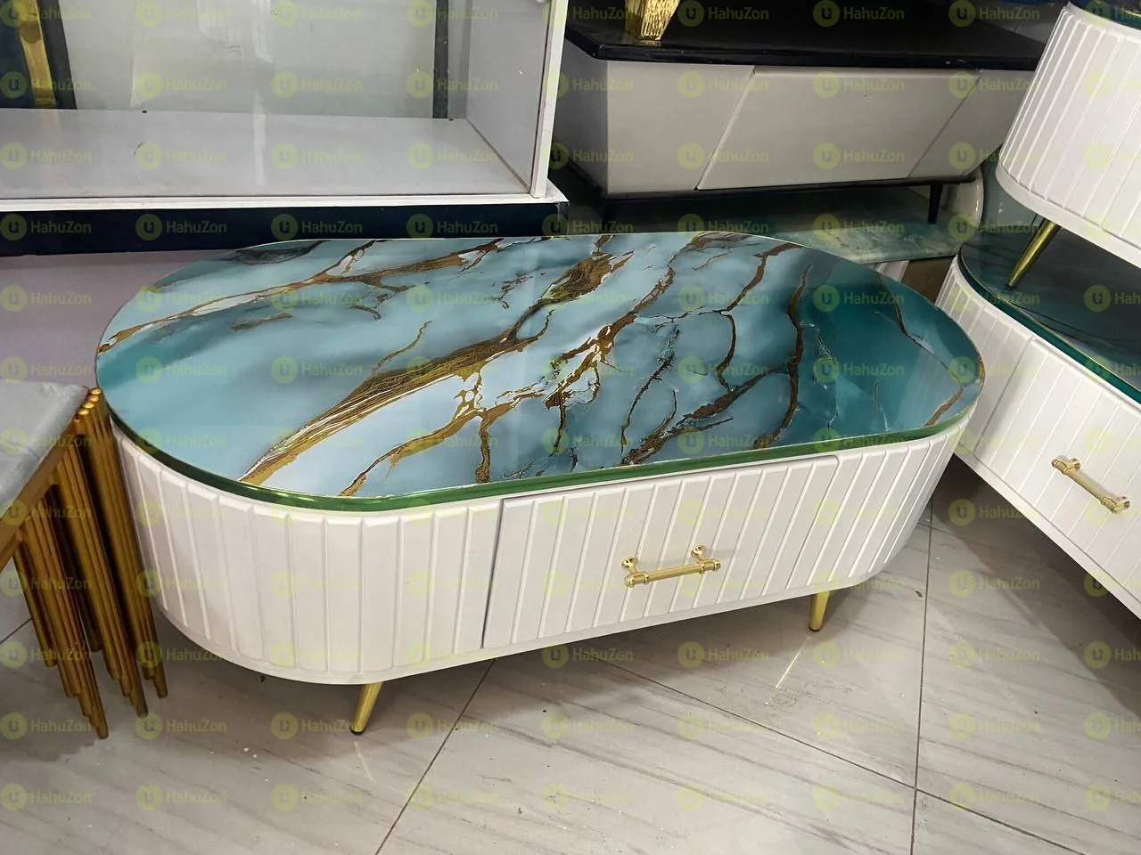 ማች ጠረቤዛ እና ቲቪ ስታንድ